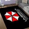 Umbrella Corporation Logo Floor Mat Design for Hallway Study room Dining Room Foyer Antislip Carpet Anime Office Decor Wedding Party Gift