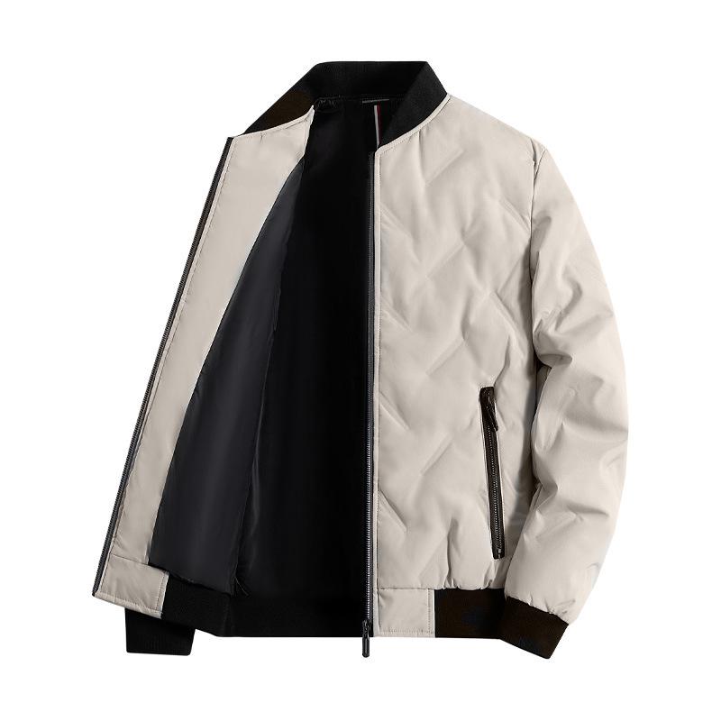 Men's Lightweight Warm Duck Down Baseball Jacket - Autumn & Winter Style