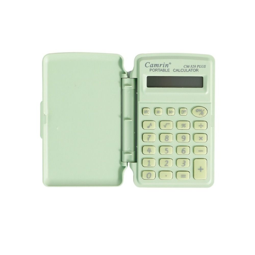 Lightweight Student Stationery 8 Digits School Supplies New Mini Flip Calculator Student