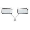 Honda Universal Rearview for Left and Right 10mm Mirrors, Square, Plated, Medium-Sized Vehicles, Set, Right-Hand Threads, CHRIS-101-021