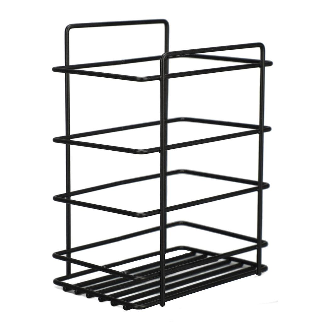 Shower Shelves Metal Space Saving Anti Deformation Wall Mounted Adhesive Shower Caddy for Bathroom