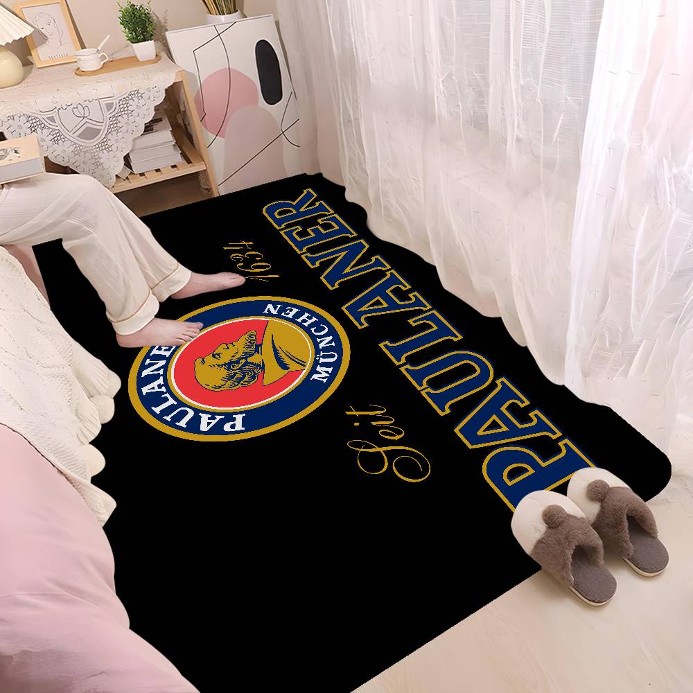 Niemieckie Piwo Paulaner Dywanik do Przedpokoju Zmywalny Antypoślizgowy Dywanik do Salonu Strefa Sofa Krzesła Dywanik Kuchenny Wycieraczka Dywanik