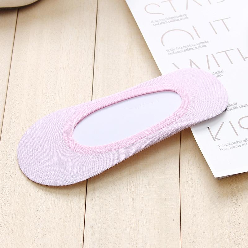 2024 Summer Women's Candy Color Non-Slip Low-Cut Boat Socks - Trendy Casual Invisible Socks