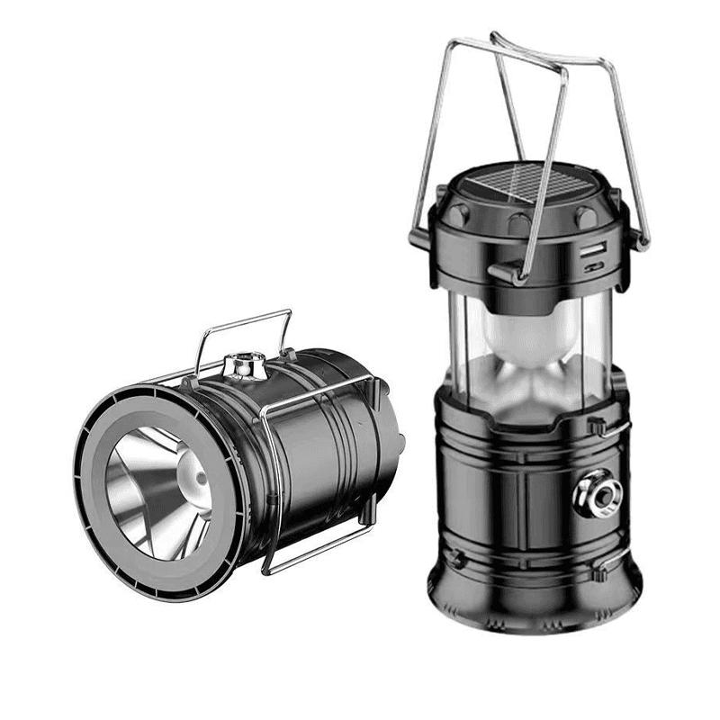 Outdoor Camping Light Solar-Powered Long-Lasting High-Powered Rechargeable Emergency Light Portable Lamp