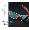 Men's Polarized Sports Sunglasses - Outdoor Driving Anti-UV, Square Camouflage Frame