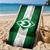 Werder Bremen Fußball Strandtuch, Schnelltrocknend, Pflegeleicht, Geeignet für Fitness und Strandurlaub, Sport-Essential