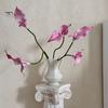 EVA Material Flowers Artificial Calla Lily Flowers, Flexible Branches Realistic Faux Flower, Retro Home Decor Soft Touch Fake Lilies for Wedding
