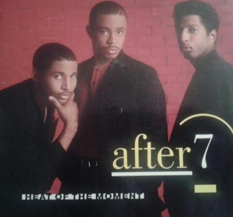 

7inch Record AFTER 7 - Heat Of The Moment VUS7 Virgin America 1990 UK Soul/Funk Used