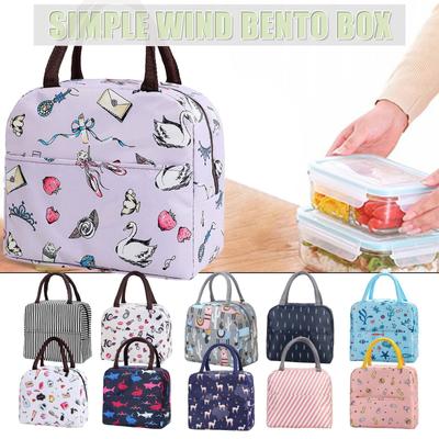 Fashion New Portable Waterproof Thickness Picnic School Lunch Bag Office