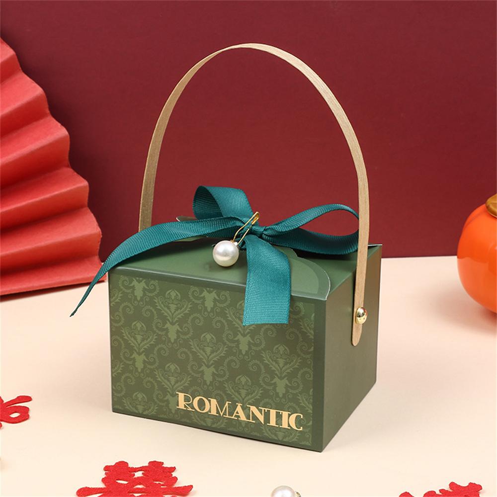 New Candy Box Champagne Gift Bags Birthday Baby Shower Favors Handheld Chocolate Gift Packing Box Decoration for Guests