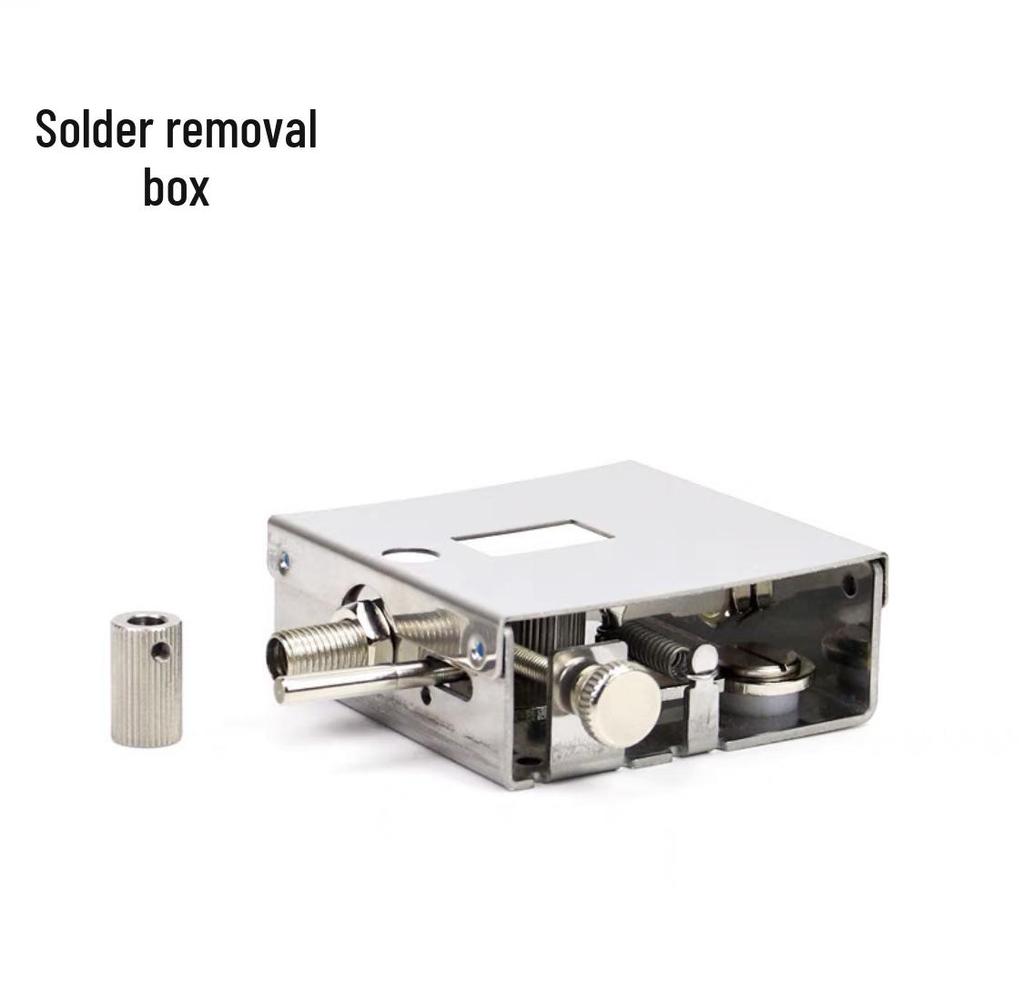 Automatic Soldering Machine Accessories: Iron Handle, Feed Tube, Feed Box, Gear, Nozzle, and Head