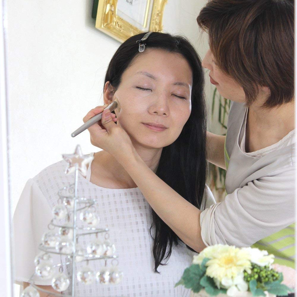 Kumano Brush Foundation Makeup Brush Sakura Series (Liquid Brush)