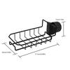 Faucet Rack Cloth Drain Rack Hollow Ventilation Bathroom Rack Punching Kitchen Sink Storage Rack