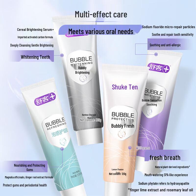 Shuke Foaming Plant Extract Gum Care Toothpaste