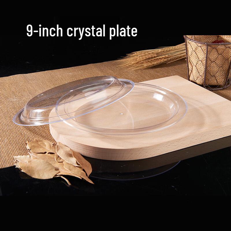 Jiashengya Disposable PS Plastic 9-inch Round Plates