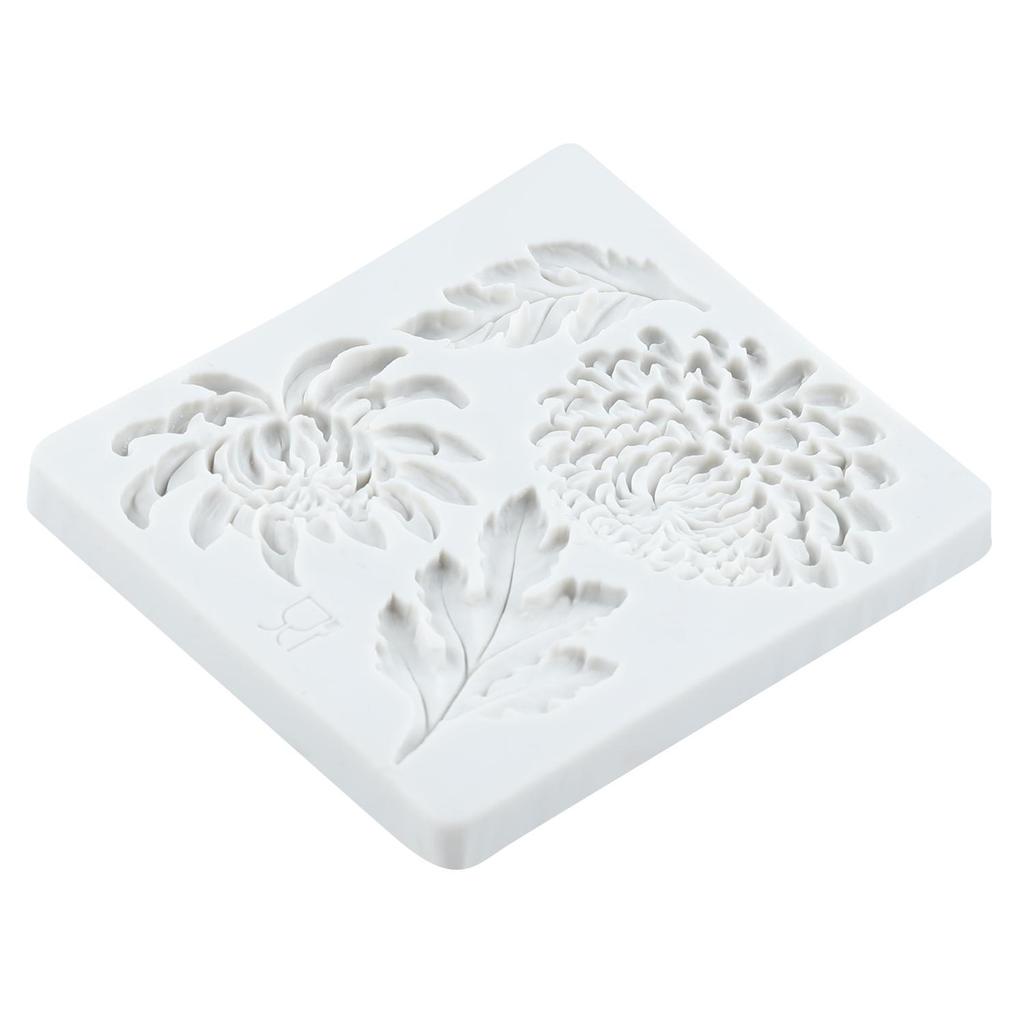 Daisy Flower Silicone Mold Chrysanthemum Fondant Molds Cake Decorating Tools Cupcake Topper Candy Sugar Craft Gum Paste Polymer Clay