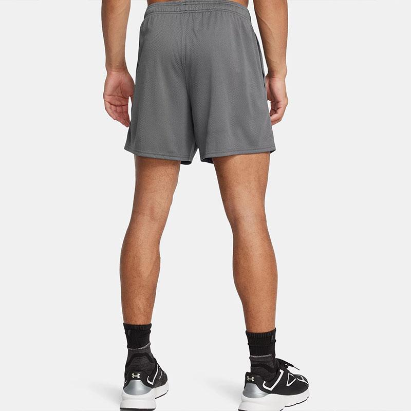 Under Armour Tech Mesh 6" Soft Breathable Sweat-Wicking Quick-Dry Loose Casual Shorts Men Shorts Gray 1386970-025