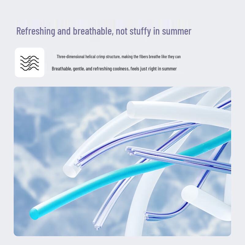 Mengjie Sommer Traum Gewaschene Baumwollfaser Steppdecke