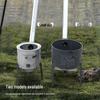 Traditional Smokeless Firewood Stove for Outdoor and Rural Use