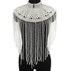 Shoulder Wrap Artificial Pearls Shoulder Chain for Evening Party Night Gown Shawl Body Chain Evening Shoulder Wrap