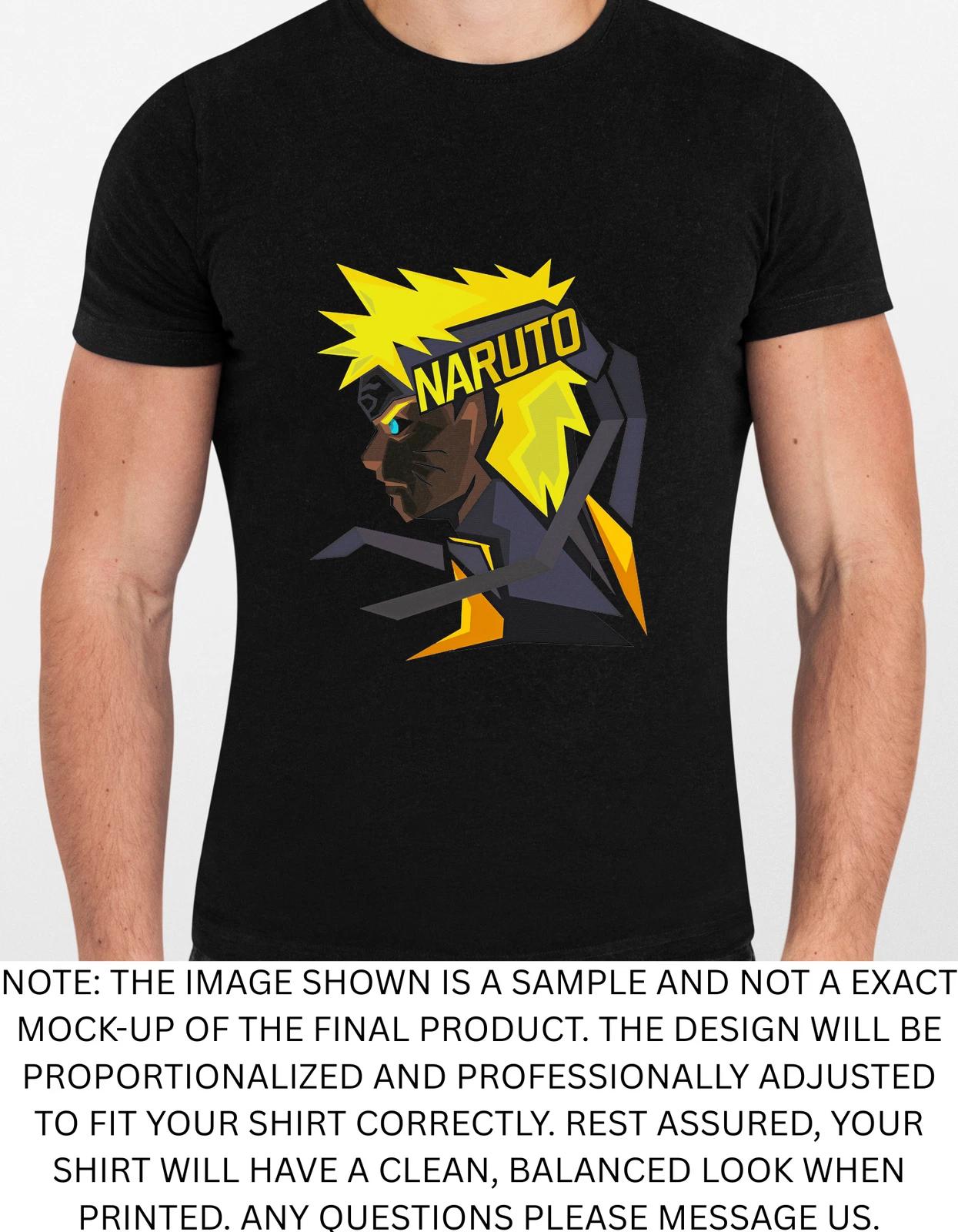Men s and Women s T-shirts Naruto Graphic XXXXL