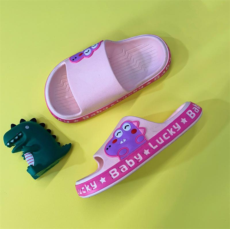Children's fruit slippers new cartoon cute girls slippers indoor and outdoor soft bottom non-slip boys drag