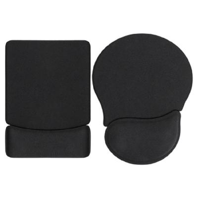 Contoured Gel Wrist Support Mouse Pad Detachable Design Stable Slip Base Computer Gear