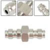 8mm Dual Male Quick Connect PCP Adaptor Foster Fitting