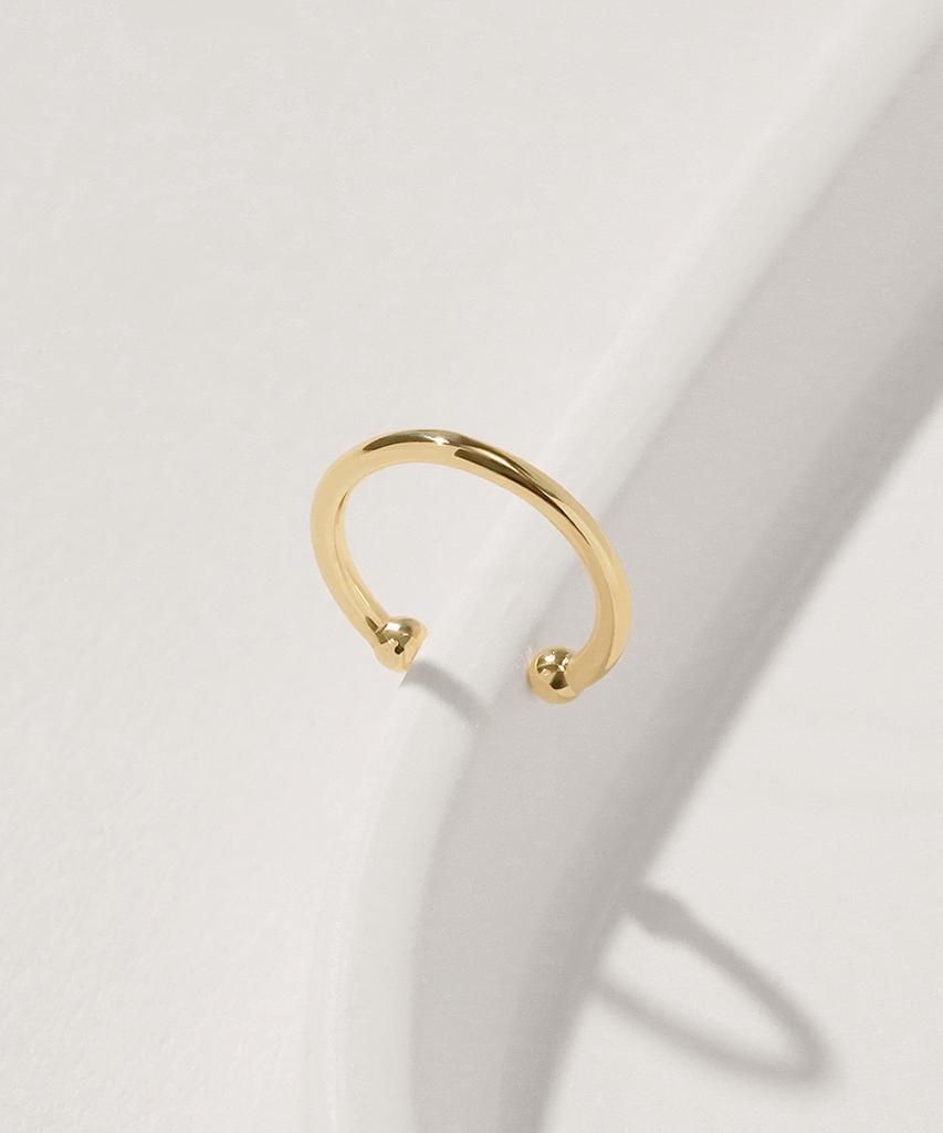 Mcel 14K Noma Simple Ear Cuff