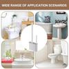 Wall Mounted Toilet Brush Energy-Saving Efficient Toilet Brush Cleaner Toilet Bowl Brush Toilet Brushes & Holders For Household