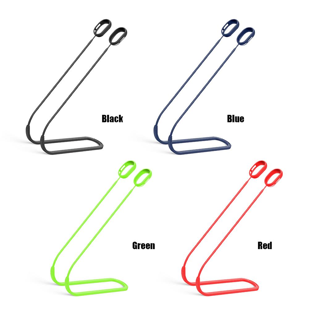 Anti-Drop Earbuds Strap Neck Strap Cord Silicone Anti-Lost Earbuds Strap Soft Sports Lanyard for BOSE QuietComfort Earbuds Strap