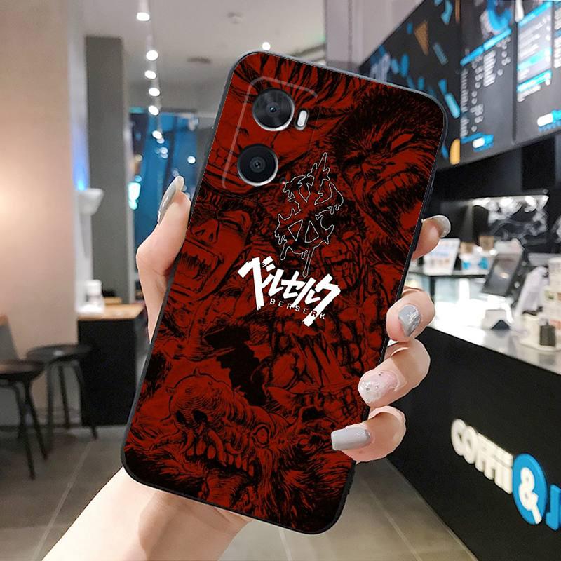 

Berserk Guts Phone Case For OPPO Realme 10 Pro Plus GT 2 Pro X2 Pro XT C25S 8 7 6 Pro 6i GT Master C3 C21 C21Y X3 SuperZoom Realme GT Master