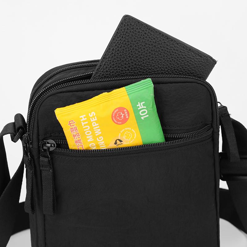 Men's Nylon Crossbody Bag Lightweight Water Resistant Shoulder Sling Messenger Travel Bag