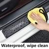 BTY4  Carbon Fiber Door Sill Rear Trunk Film Anti Scratch Sticker For Mercedes Benz W203 W204 W205 W206 W212 W213 Protective Accessori