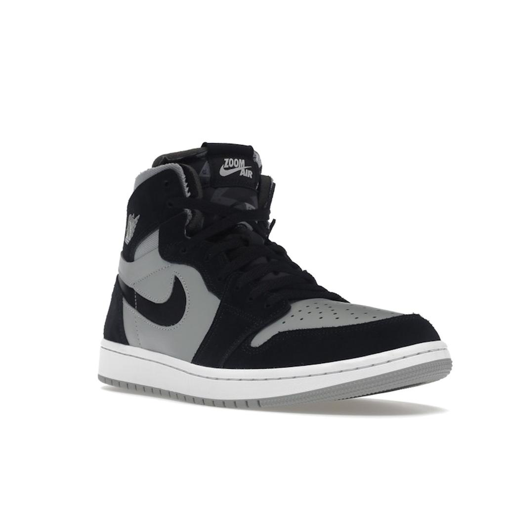 Air Jordan 1 Zoom CMFT Schwarz Light Smoke Grey Herren Sneaker Weiß CT0978-001