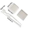 Stainless Steel Fuse Beads Picking Tray Kit 2.6mm Fuse Beads Plastic Beads Fuse Bead Single Needle Tweezer Single-Needle