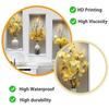 Creative 3D Vase Flower Wall Sticker for Study Room Living Room Bedroom Wall Decor