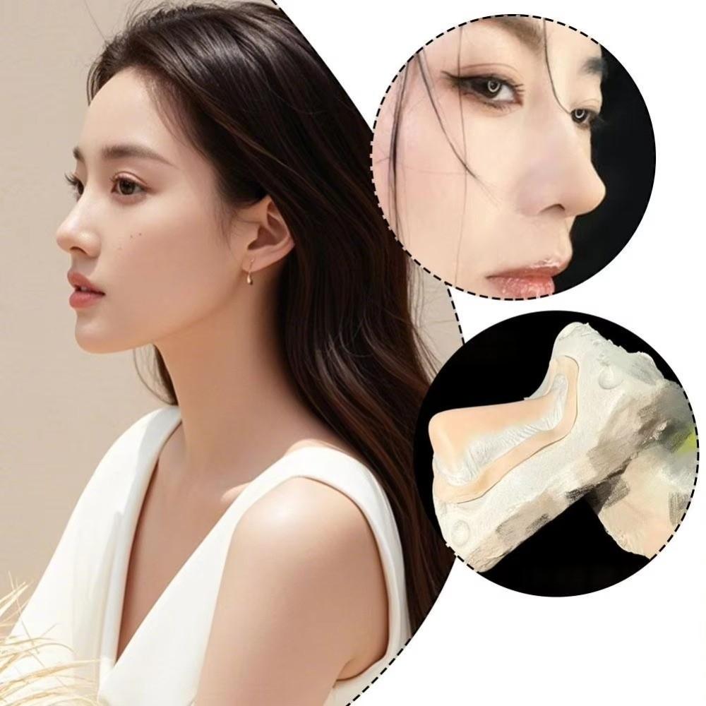 Protein Silicone Prosthetic Nose Realistic Face Prosthetic Professional-Grade Fake Nose  Halloween