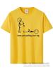 T-shirt High Quality100% Cotton Funny Street Clothes Printing Summer Casual Cool Loose O-neck T-shirt Male Tops