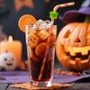 Halloween Pumpkin Bucket Straw Topper Drinking Straw Cap for 30oz