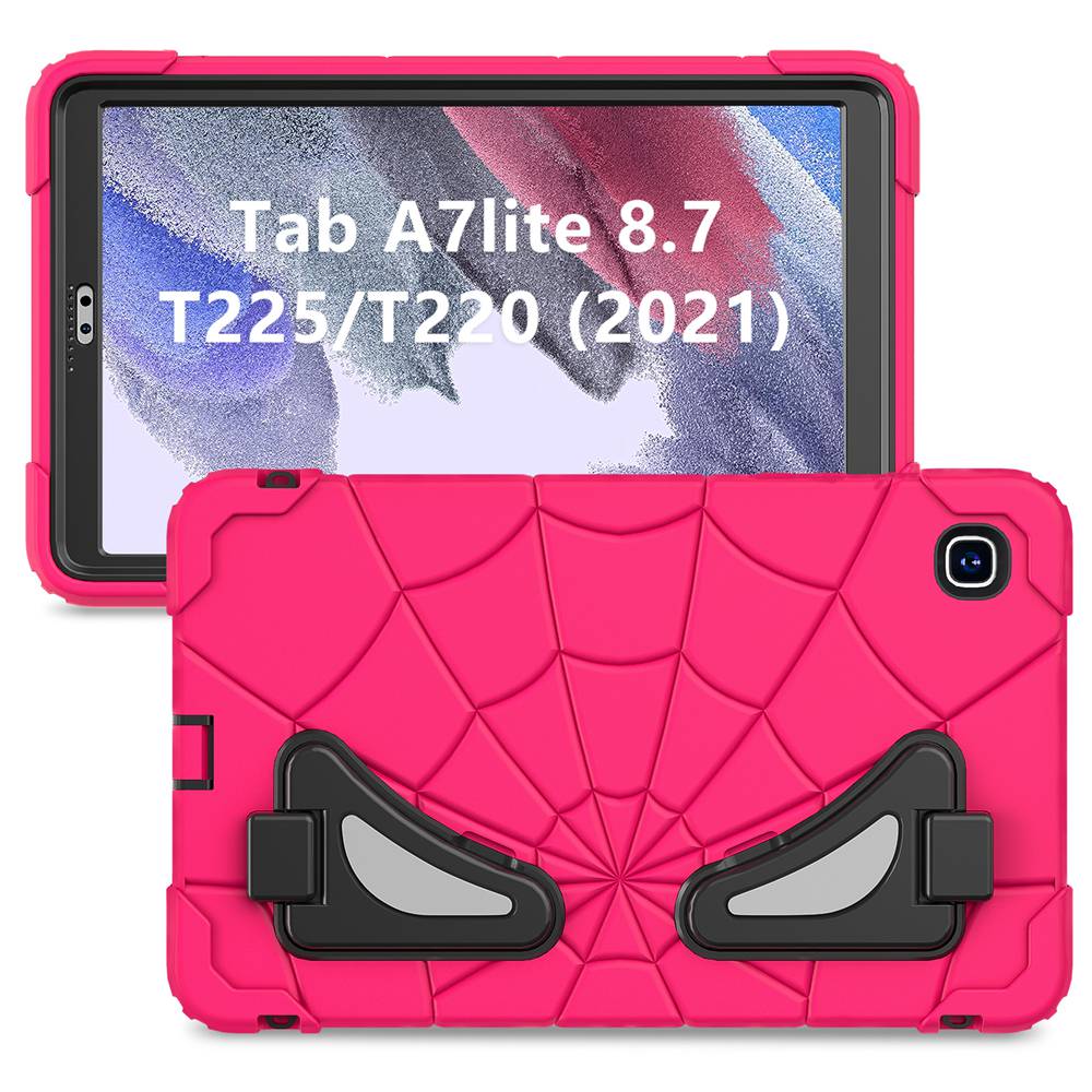 For Samsung Galaxy Tab A7 Lite Case 8.7 Inch SM-T220/T225 Tablet Cover Silicone +PC Case Tab A7 Lite 8.7' SM-T225/T220 Spider