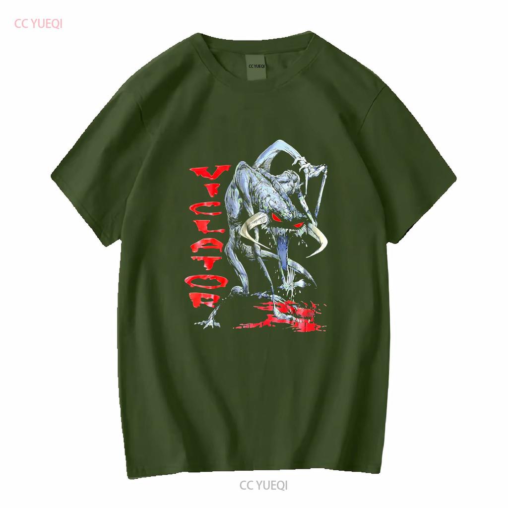 Vintage 90er Violator By Spawn Film Himmel Baumwolle T-Shirt Nachdruck KH4759 Vintage Gewaschenes Oberteil Für Jeden Tag Dehnbar Weich