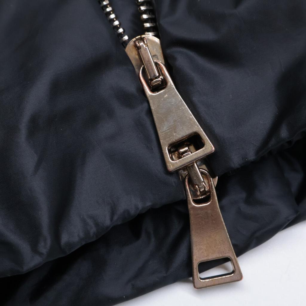 Moncler ANET Annette Frill Down Jacket O blackUsed