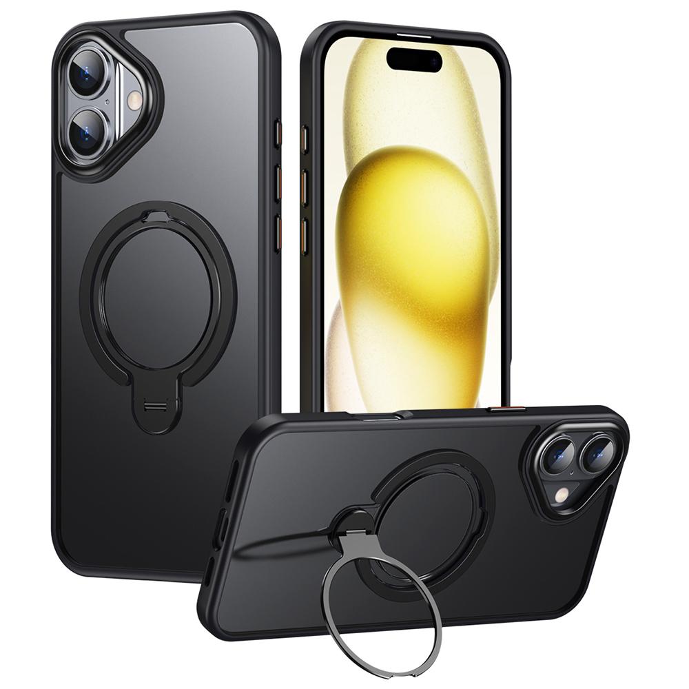 

Чохол для iPhone 16 з матовою задньою кришкою та підставкою, сумісний з MagSafe