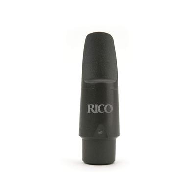 D'Addario Woodwinds Metalite Alto Saxophone Mouthpiece 7M (MJM-7) – Durable Lightweight Resin Design for Bright Tone & Projection