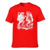 Dancing Toads Organic Unisex Tshirt Vintage Style Demon Tshirt Cotton Casual Unisex T Shirt Unisexs Tee Shirts Tops