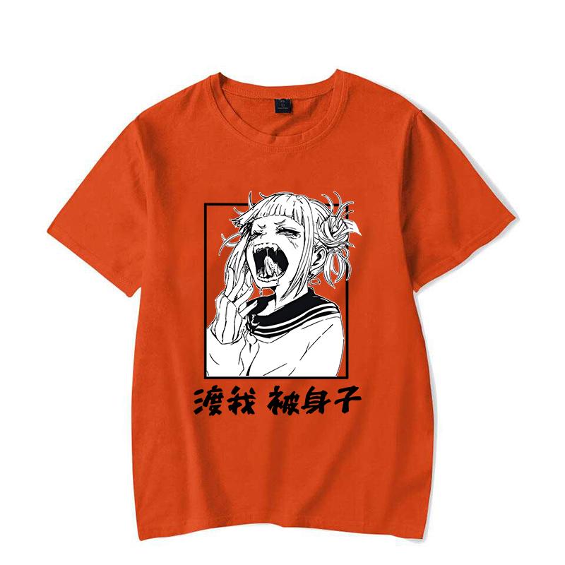 New Himiko Toga Printed T-shirts Fashion Women Short Sleeve Cool Summer Casual Tops Anime T-shirts Female Shirt Tees