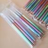 Professional Private Label 3 Pcs Rainbow Color Nail Art Painting Brush Thin Liner Brush