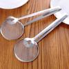 New Creative Stainless Steel Spoon Fried Food Clip Kitchen Food Oil Filter Clip Foods Filter Mesh Clips Fried French Fries Clips