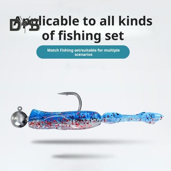 5 Stück 5,5 cm/2 g weicher Schmetterlingsgarnelenköder mit lockigem Schwanz, bunter Kunstköder, Salzwasser-Süßwasser-Barsch, Zander, Forelle, Angelzubehör